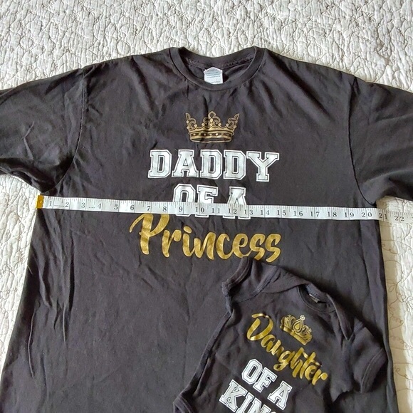 Daddy & me Shirt Set Size L & New Born - Picture 6 of 12